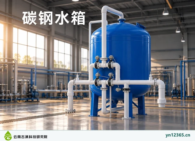 蓝色双罐配套外观，AI辅助示意