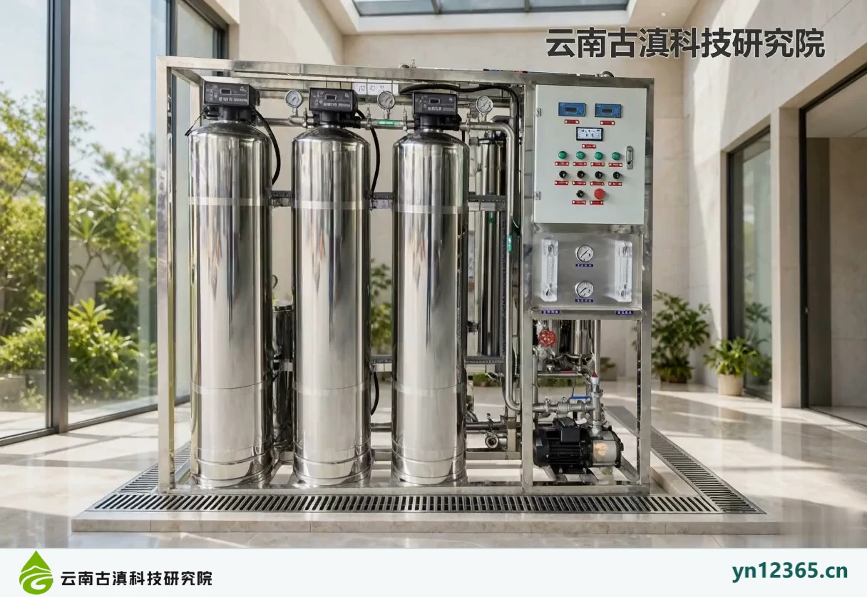 净水设备展示 · AI 辅助素材演示
