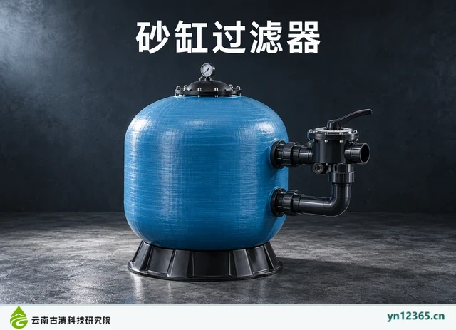 砂缸过滤器,AI辅助示意