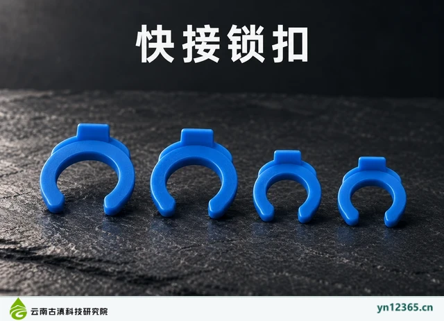 快接锁扣，AI辅助示意