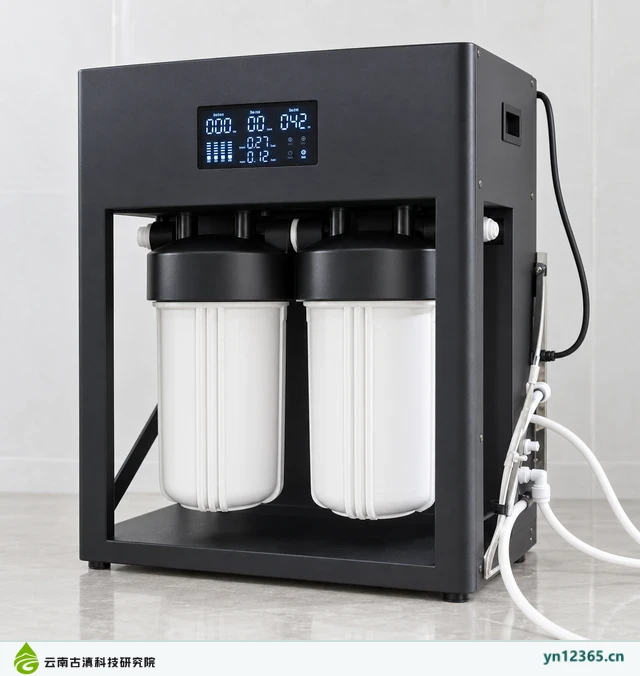 设备布局与局部配套示意:02_侧面产品(AI辅助,非项目实拍)