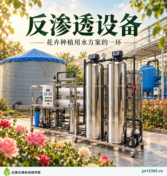 设备布局与局部配套示意：06_反渗透设备（AI辅助，非项目实拍）