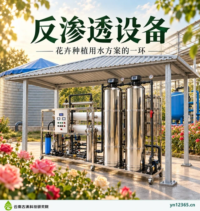 设备布局与局部配套示意：06_反渗透设备（AI辅助，非项目实拍）