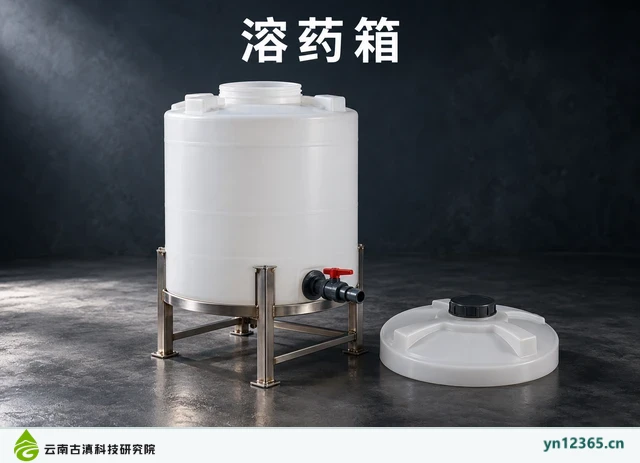 溶药箱,AI辅助示意
