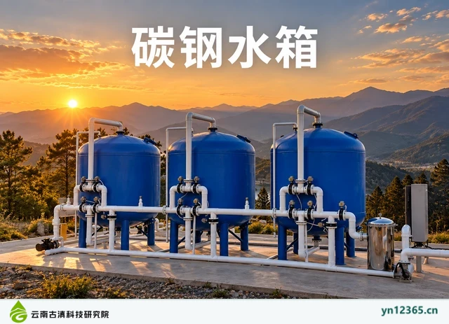 蓝色三罐配套外观，AI辅助示意