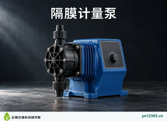 隔膜计量泵,AI辅助示意