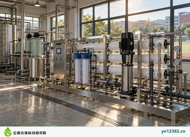 学校饮水供水，AI辅助示意