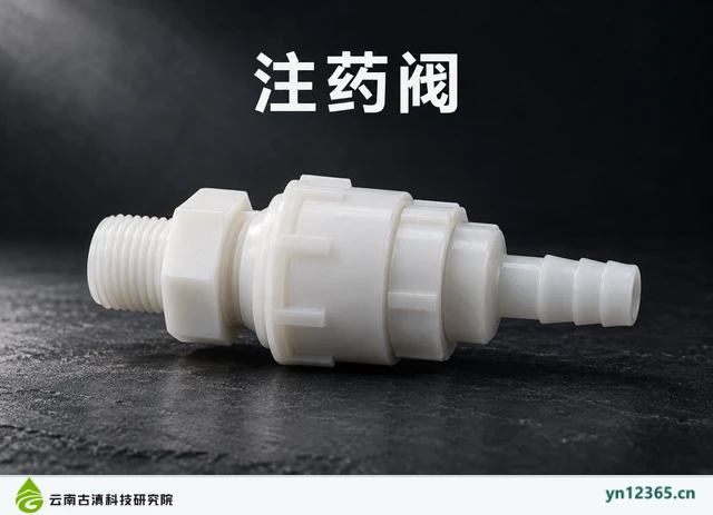 注药阀，AI辅助示意