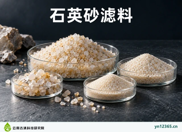 石英砂滤料,AI辅助示意