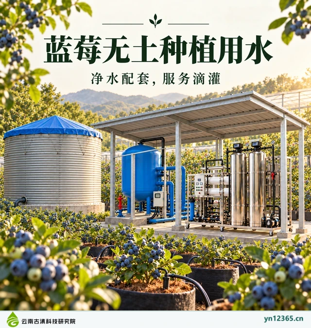 设备布局与局部配套示意：06_滴灌场景（AI辅助，非项目实拍）