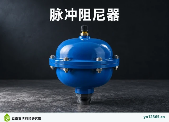 脉冲阻尼器，AI辅助示意