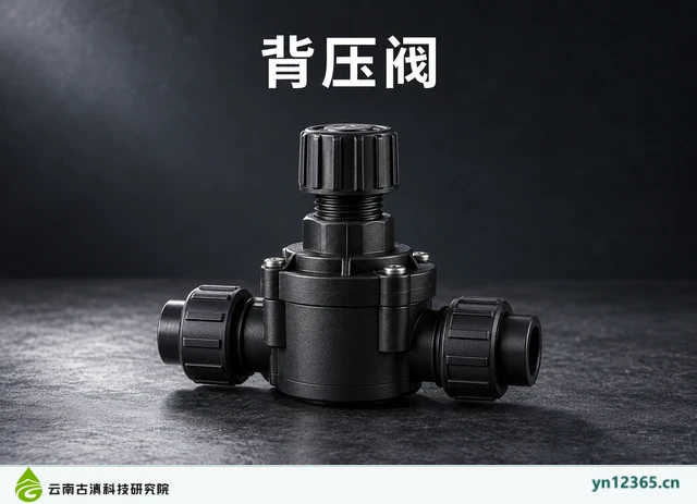 背压阀，AI辅助示意