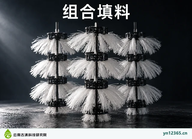 组合填料，AI辅助示意