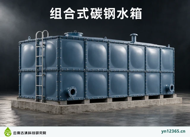 组合式碳钢水箱,AI辅助示意