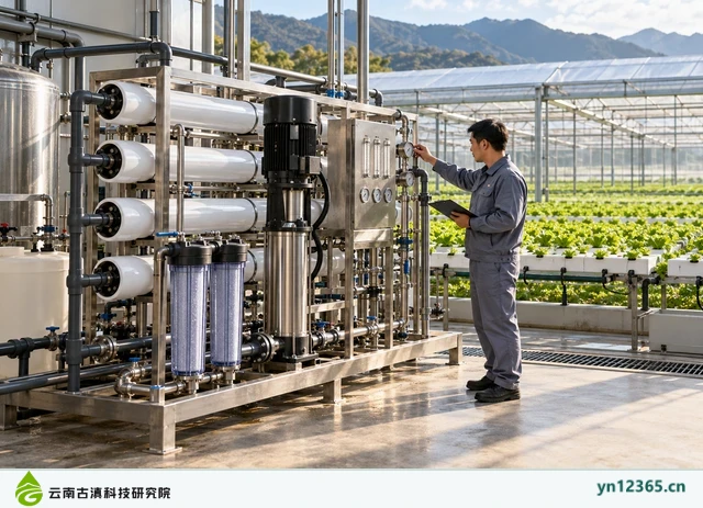 无土栽培技术人员，AI辅助示意