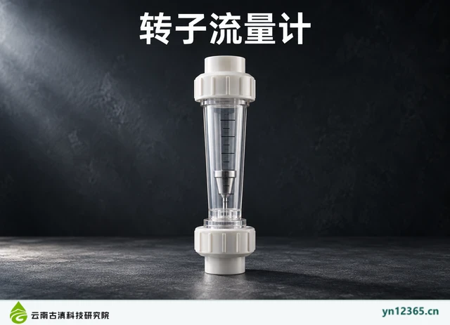 转子流量计，AI辅助示意