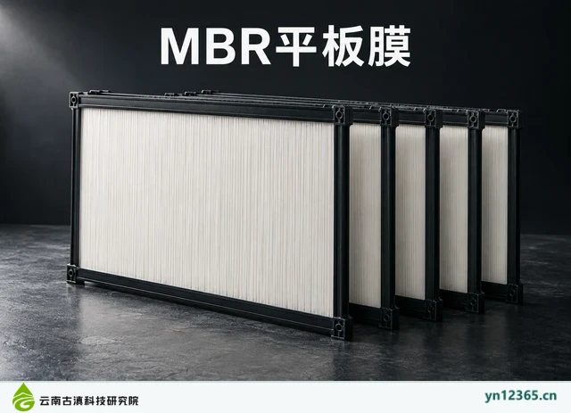 MBR平板膜,AI辅助示意